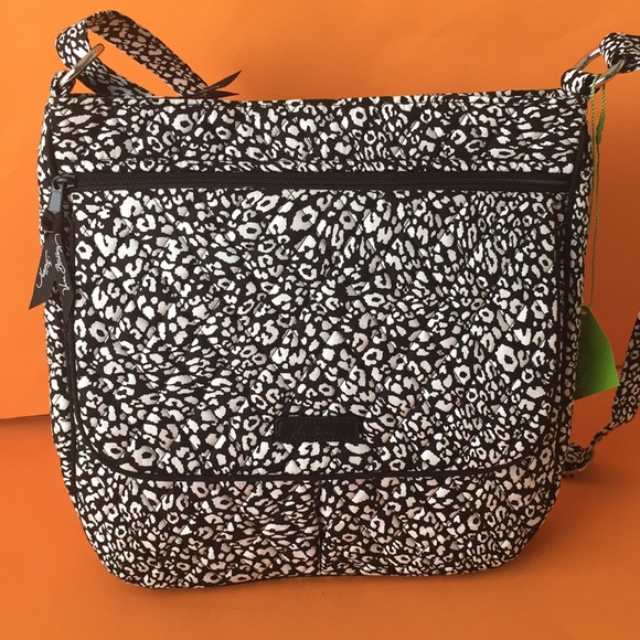 vera bradley mailbag crossbody black